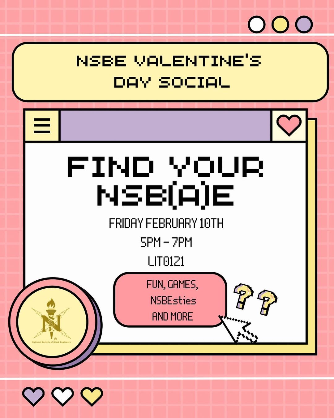 Valentine's Day Social Poster